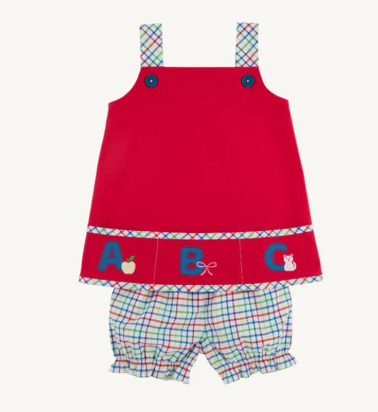 Jillian Jumper Set- Red