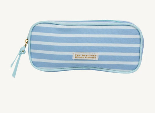 Peyton Pencil Pouch- Sarasota Sky