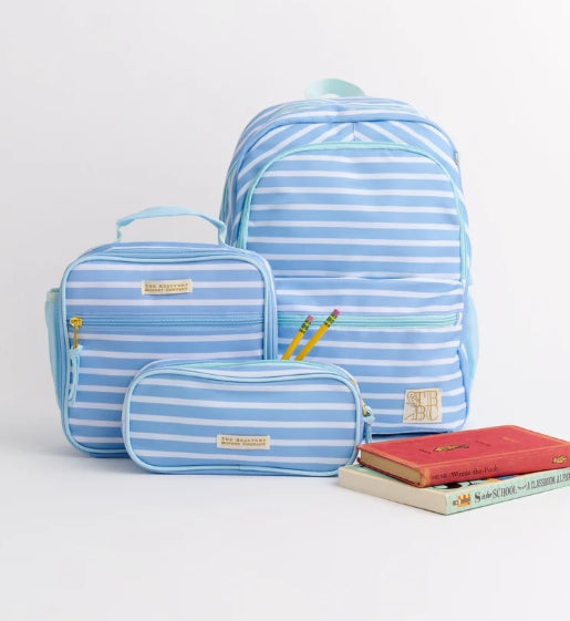 Peyton Pencil Pouch- Sarasota Sky