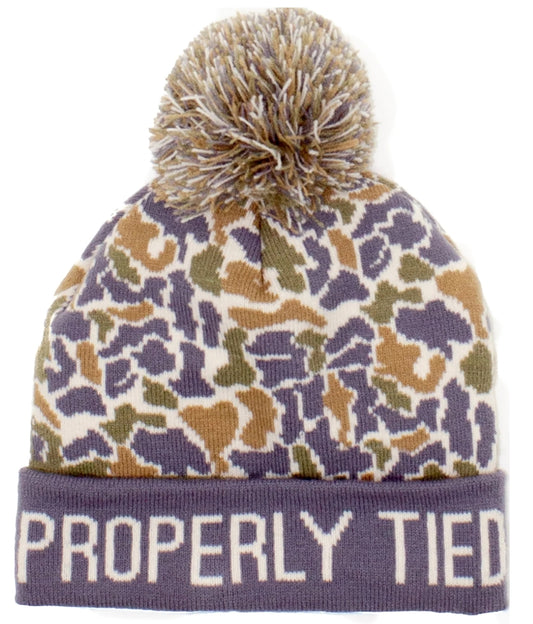 Boys Beanie Field Camo