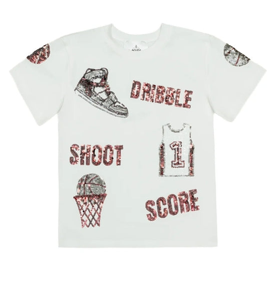 Maroon Basketball shirt