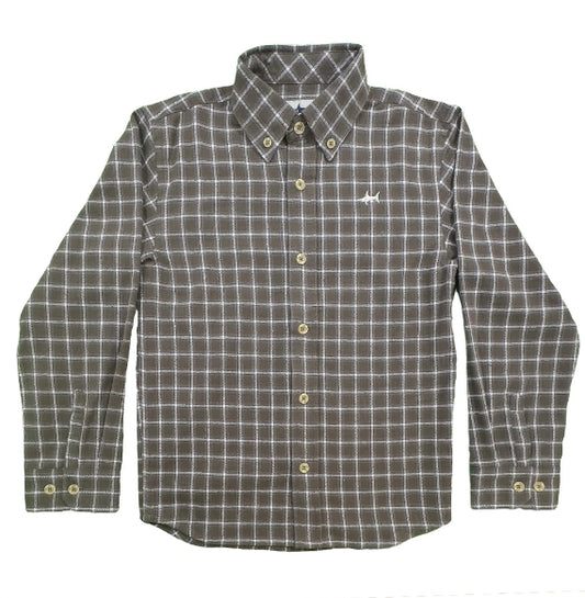 Olive Folly island Flannel