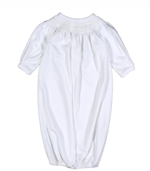 White Smocked Pima Bishop Gown