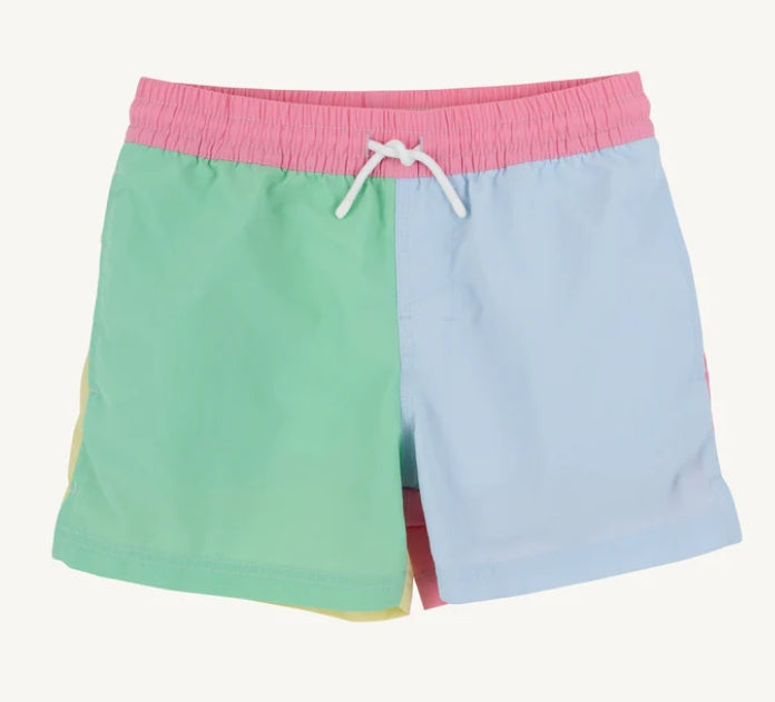 Country club colorblock trunks