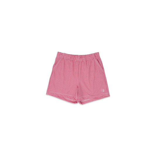 Nathan Red Mini Gingham Short