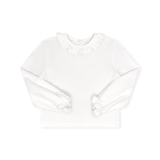 Bella Blouse- Park white