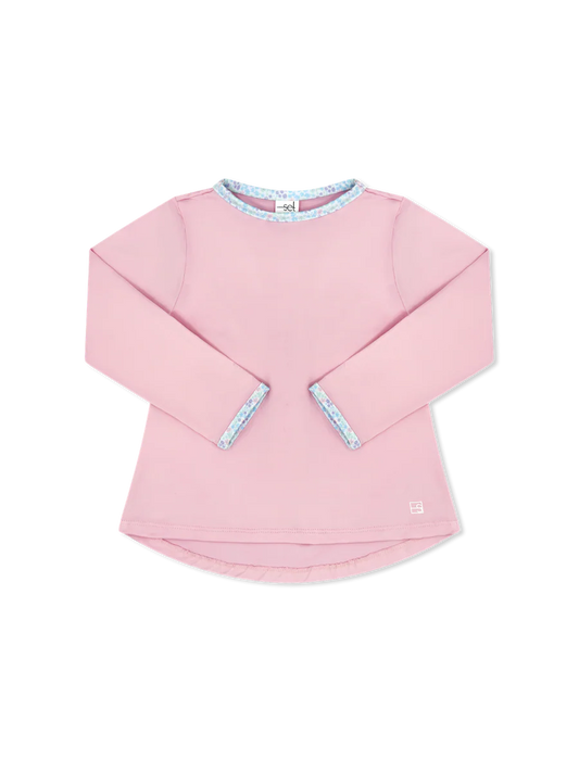 Taylor long sleeve cotton candy pink