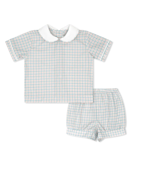 Countryside Plaid Short Set