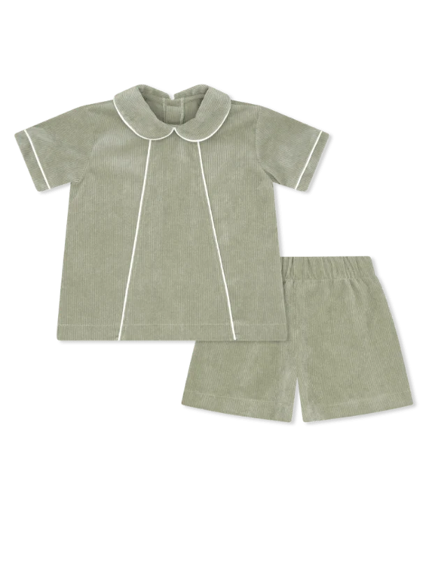 Adam Corduroy Short Set