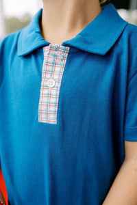 Porter Polo set plaid