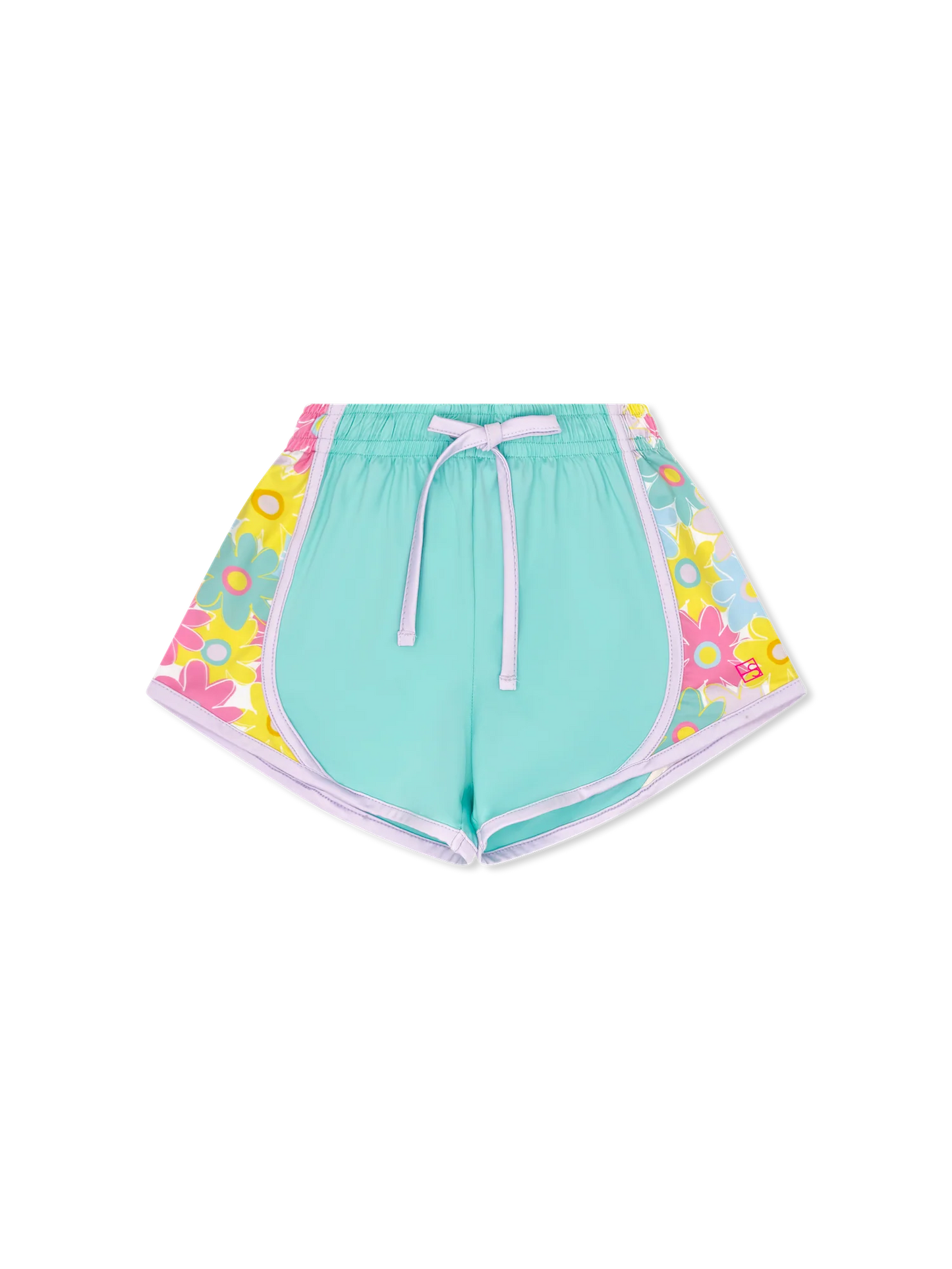 Elise Short Turquoise/Bloomtastic