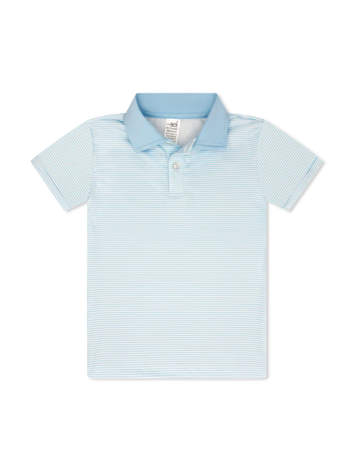 Parker Polo Blue Stripe