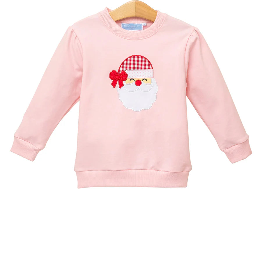 Pink Santa Pullover
