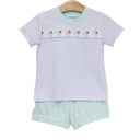 Magical Balloons Banded Short Set