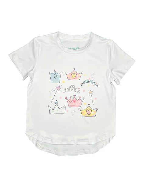 Perf tee-tiara
