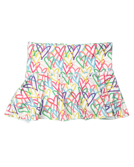 Multi heart skort