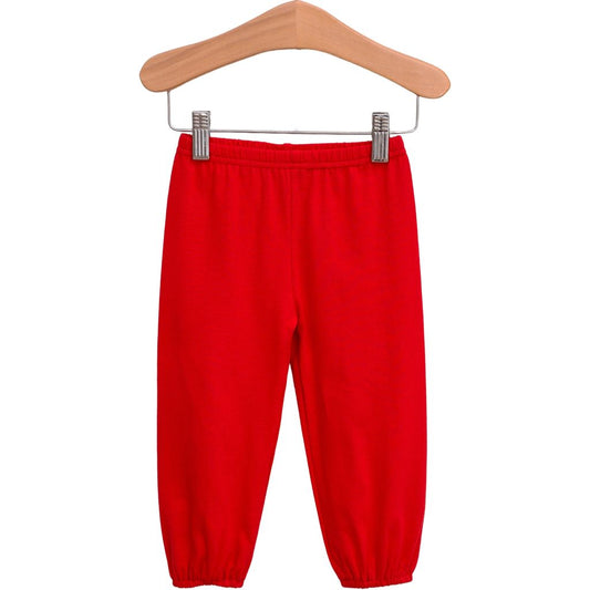 Red Bloomer pants