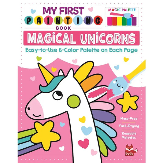 My first painting book: Magical unicorns