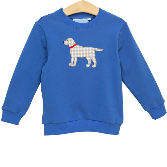 French Terry Pullover dog