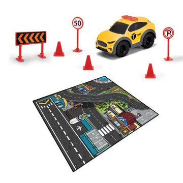 Micro World Playmat Vehicle Assortment