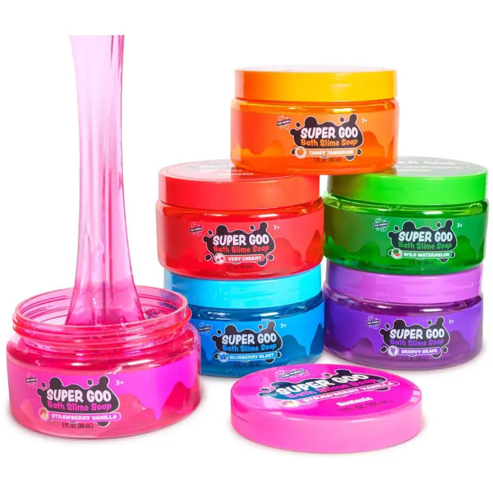 Super Goo Bath Slime™ Kids Soap Bath Toy, 6 Pack