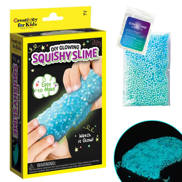 Diy Glowing Squishy Slime Mini Kit