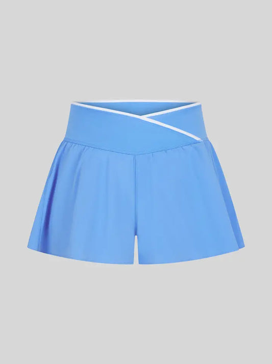 Marina Crossover Criss Cross Everyday Shorts