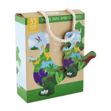 Floor puzzle jumbo shaped