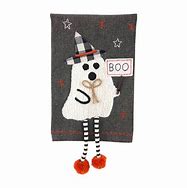 Halloween tea towel