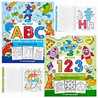 My First Toddler Color-in Books