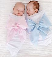 Bow swaddle pink