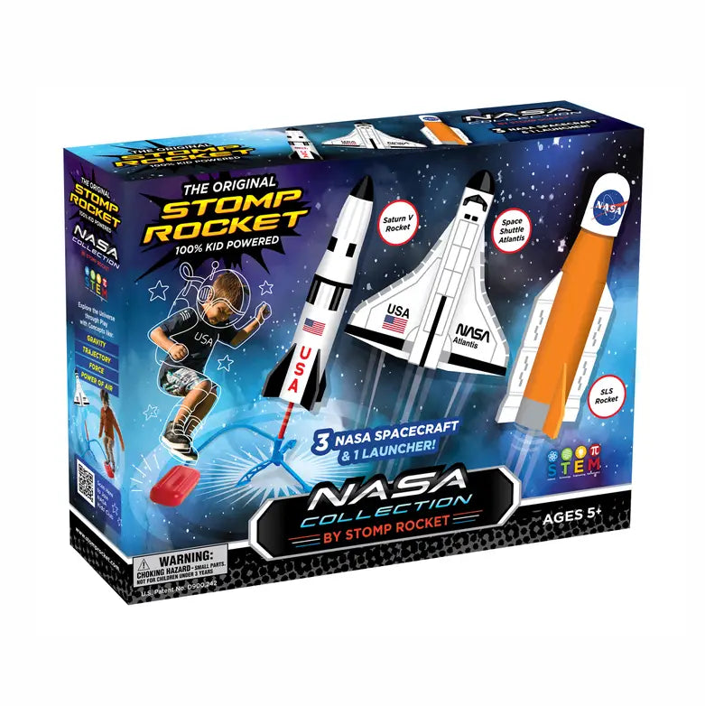 Space Collection By Stomp Rocket - 3 Nasa Projectiles