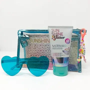 S&G Mermaid Glitter Spf 50 Travel Ready Gift Set