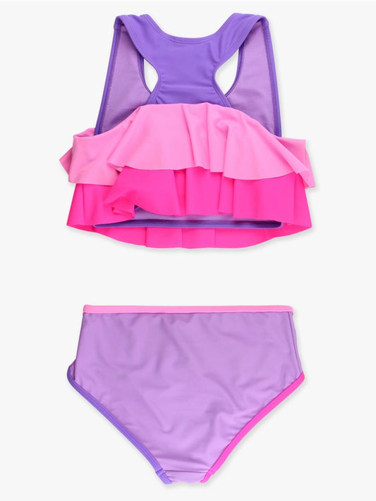 Neon purple bikini 2 piece swimsuit