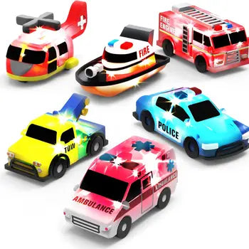 Light up cars