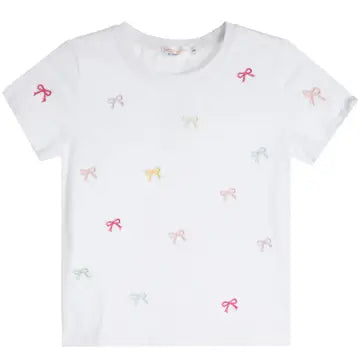 mini bows tee
