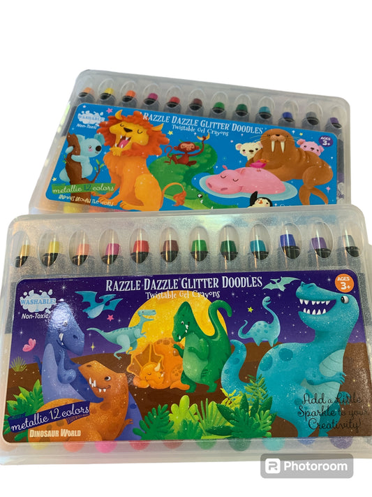 razzle dazzle twistable crayons