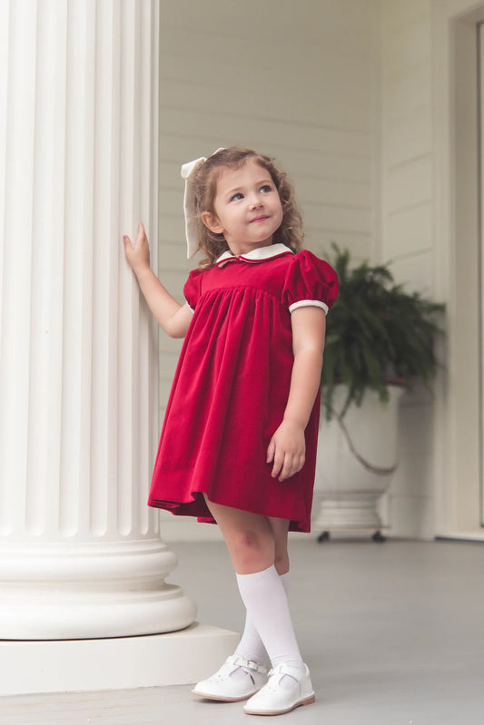 Memory maker dress- Ruby Red Velvet