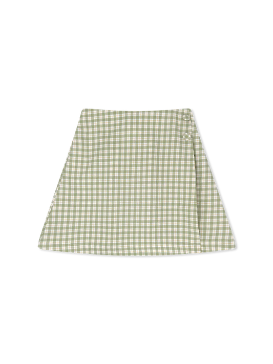 Pinecrest Plaid Skirt