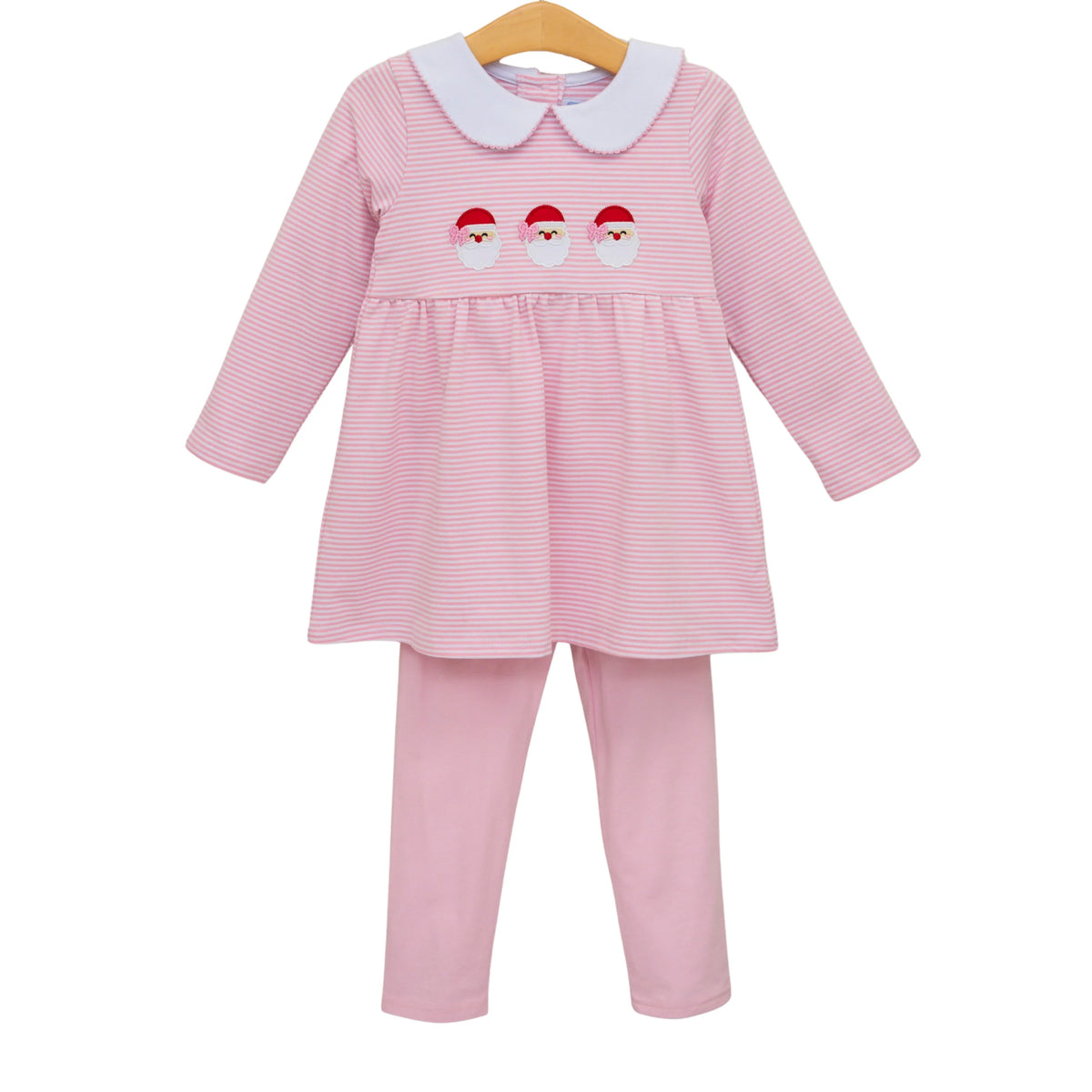 Santa Trip pant set- pink