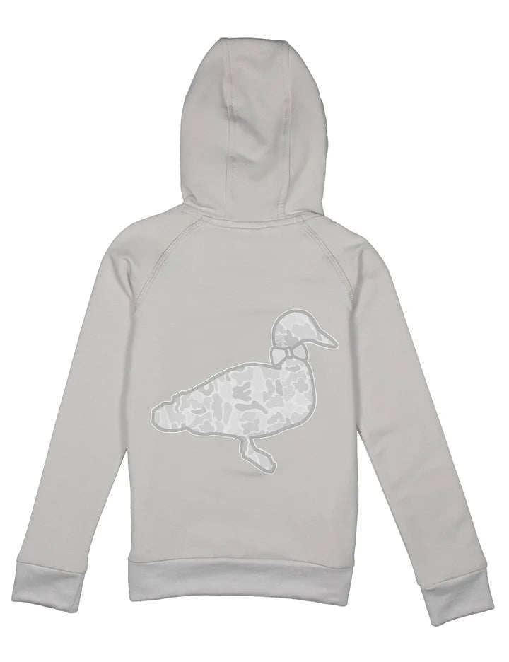 Snow camo glacier hoodie