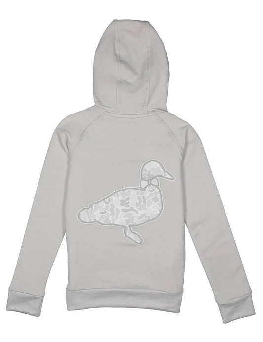 Snow camo glacier hoodie