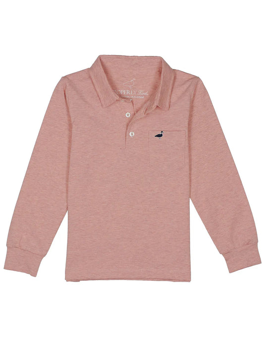 Harrison Pocket Polo LS Canyon