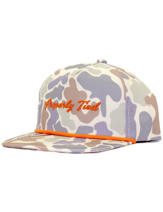 rope hat field camo