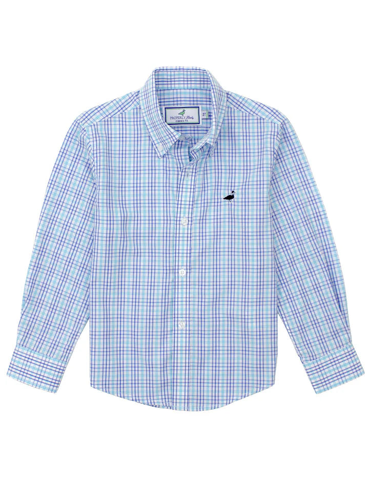 Boys Seasonal Sportshirt Deane Check