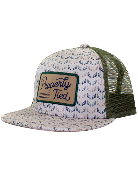 Boys Trucker Hat- Antlers