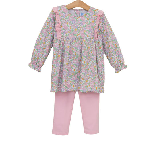 Autumn blooms pant set
