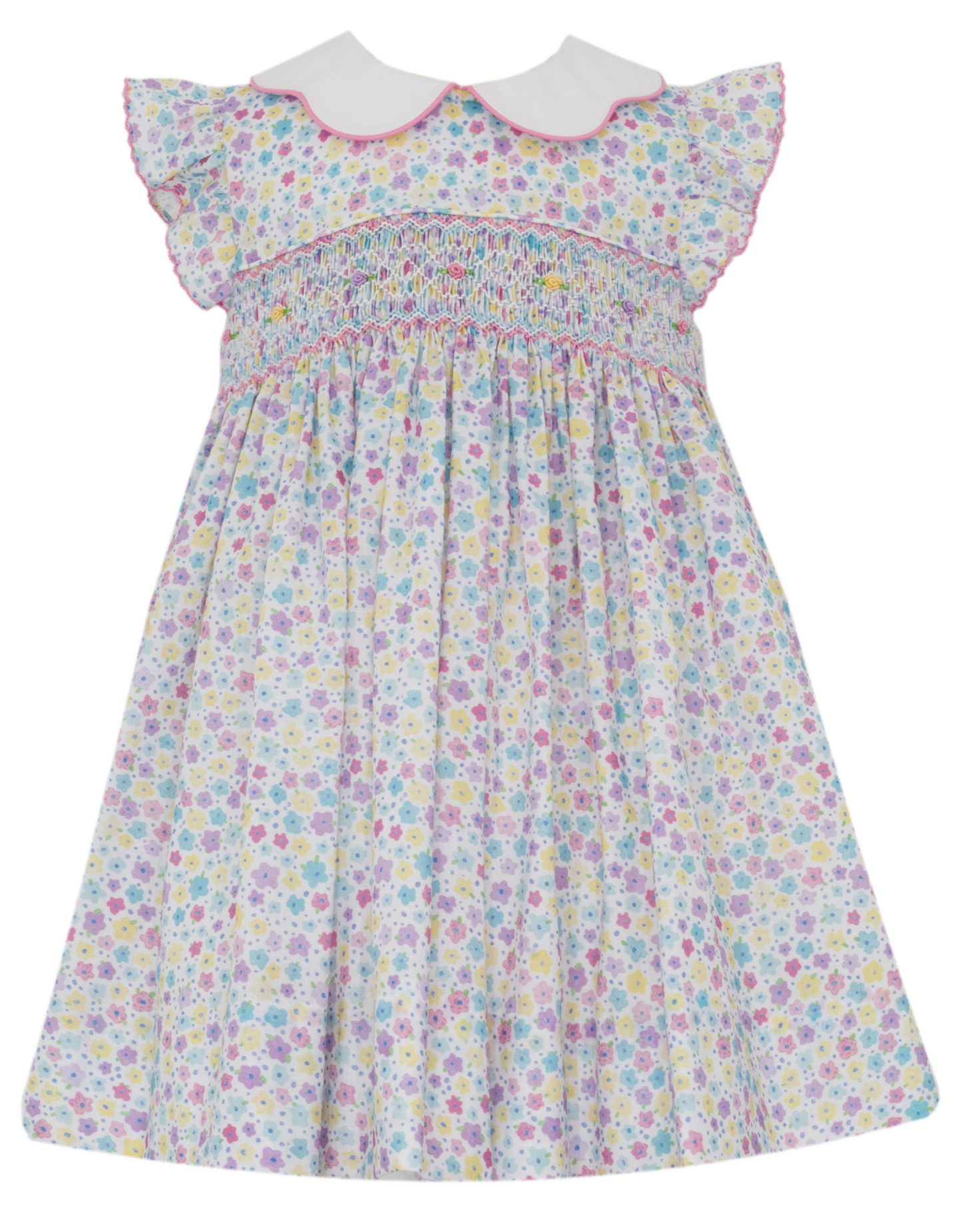 Multi color floral dress