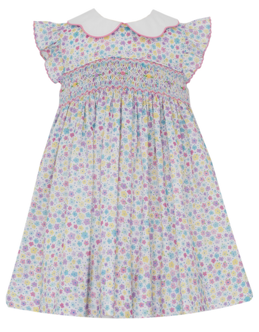 Multi color floral dress