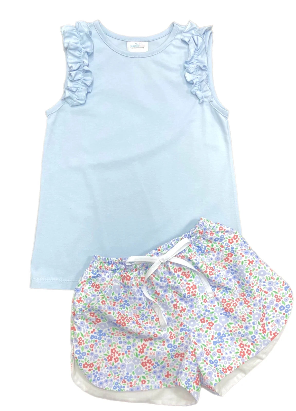 Ruffled Sleeveless Top